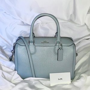 Baby Blue Coach Bennett Satchel
